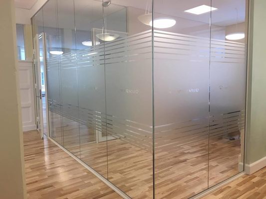 Office decoration frosted glass film sandblast PVC self adhesive vinyl