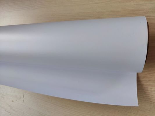 Car wrap white glossy grey glue bubble free Self Adhesive Vinyl sticker100mic/140gsm