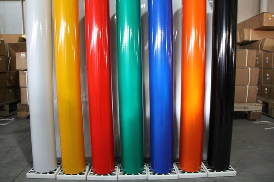 PET Material Reflective Vinyl Sheeting 3100 For Road Sign With Red / Yellow / Blue / Green Color