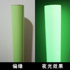 Eco-Solvent/UV Printable PVC Luminous Film Glow in The Dark vinyl 4 hours 0.62/1.24x45.7m for Safety Guide