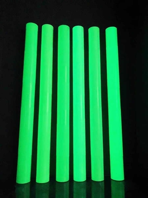 PET / Acrylic / PVC material Photoluminescent Vinyl Glow in The Dark Film 4 Hours for Exit Safety Signs
