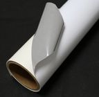 Outdoor Advertising Glossy Vinyl Sticker 100mic Roll With Permernent Grey Glue