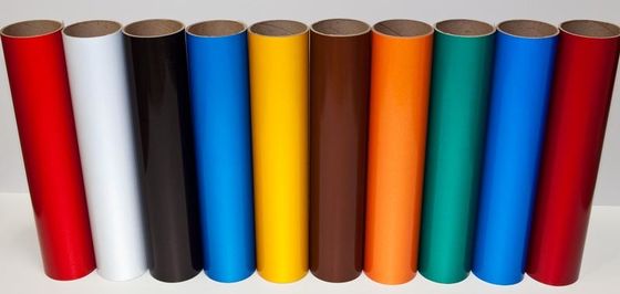 UV Resistant 1 Year Durable Reflective Vinyl Sheeting 1.24/0.62x45.7m with different colors