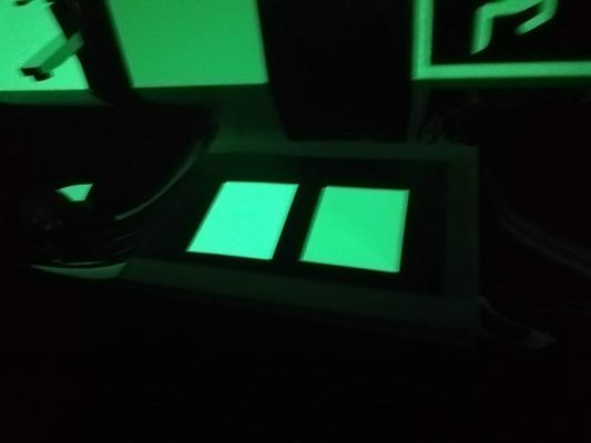 Luminescent PVC Reflective Vinyl Sticker Printable Photo For Emergency Exit