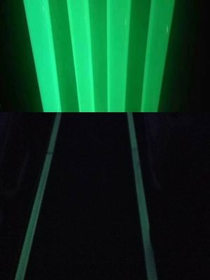 PVC 45.7m Luminous Vinyl Film 2-12 Hours Glow In The Dark Vinyl Sheets