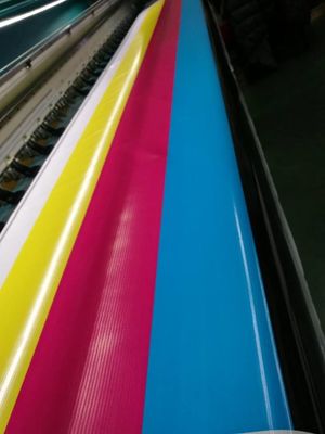 Hot Laminated 200Dx300D PVC Flex Banner 240G Weather Resistant