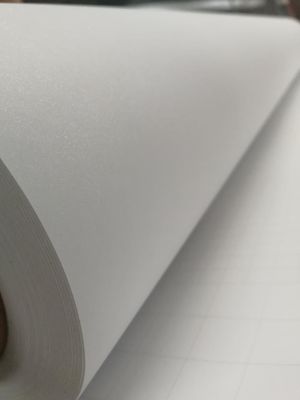 Frosted Dusted Vinyl Sticker Roll 100 Micron For Window Decoration