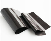 Ferrite Magnetic Sheet Rolls 120 Degree Melting Magnet Rubber Sheet Brown color Plain Flexible rubber magnetic vinyl