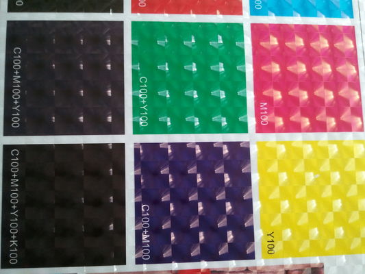Photo Protect Weather Resistant 3D cat eye Cold Laminating Film transparent PVC