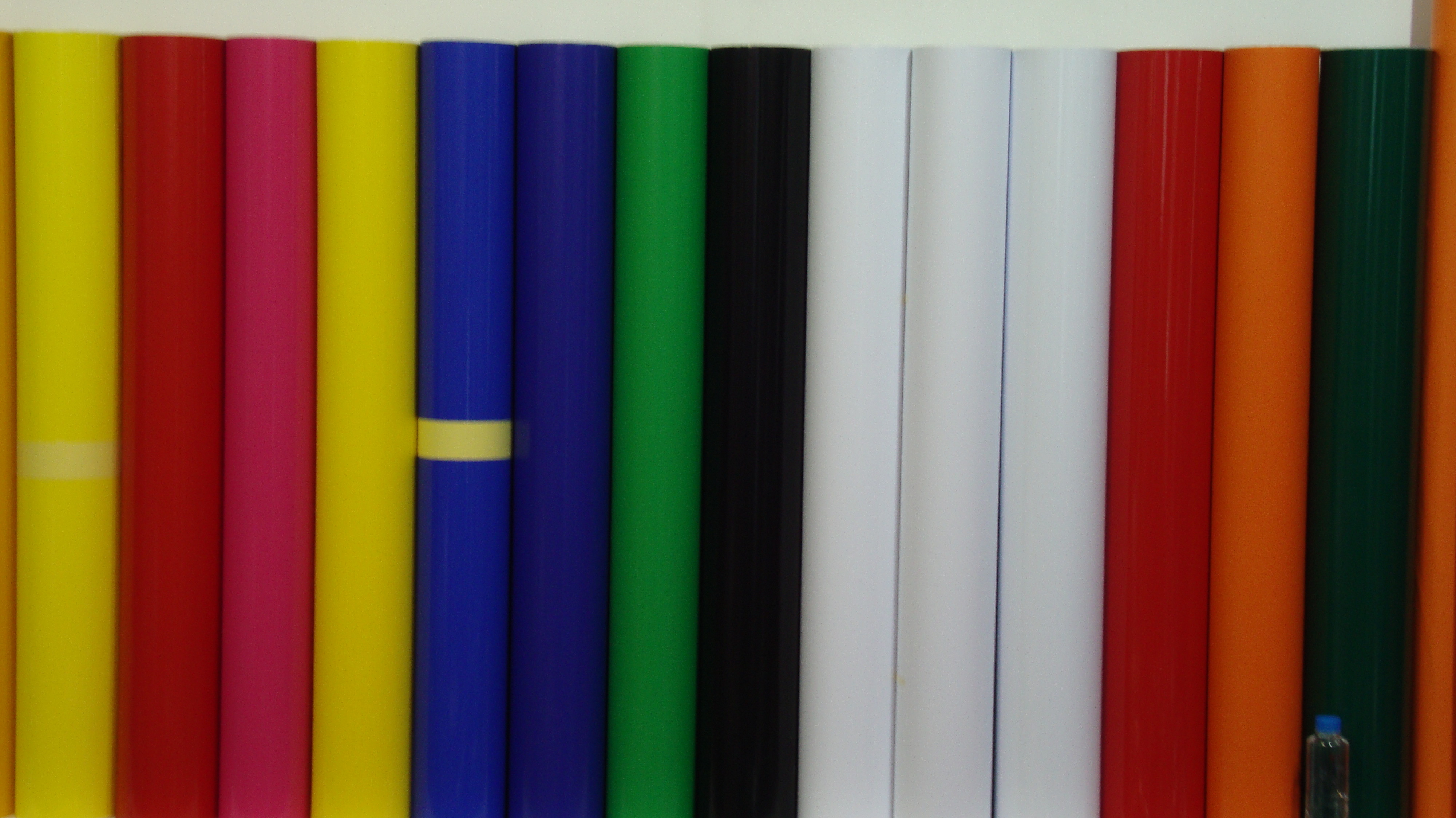 Pvc Color Vinyl Sticker PVC type 0.61m Multi Color Vinyl Stickers for cutting plotter