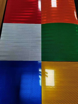 Class 4 Durability 7 Years High Intensity Grade Prismatic Reflective Sheeting Vinyl Sticker Roll (HIP) For Traffic Signs