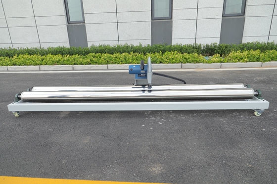 3m Length Semi-automatic Roll Cutting Machine For Flex Banner , sticker Roll