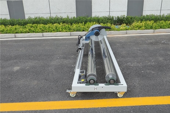 3m Length Semi-automatic Roll Cutting Machine For Flex Banner , sticker Roll