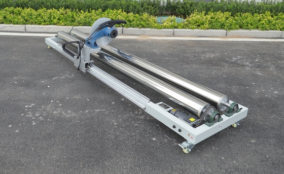 3m Length Semi-automatic Roll Cutting Machine For Flex Banner , sticker Roll