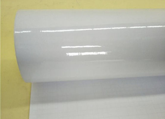 Monomeric PVC Glossy Cold Lamination Film With Acrylic Permanent Glue