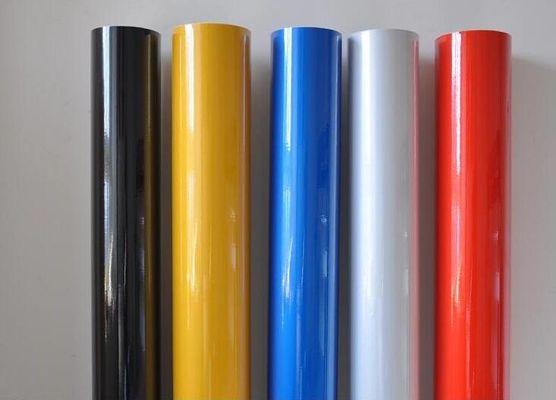 UV Resistant 1 Year Durable Reflective Vinyl Sheeting 1.24/0.62x45.7m With Different Colors