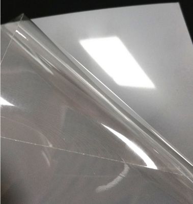 Ultra transparent window sticker 120mic Self Adhesive Vinyl Sticker