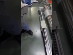 How to use banner roll slitter to cut the flex roll or sticker roll